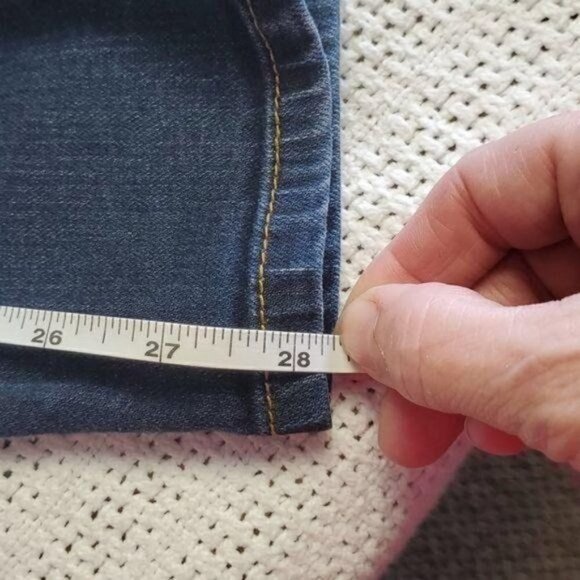 Kut from the Kloth VIV Toothpick Skinny Sz 4 Blue Jeans with Pockets - Picture 11 of 11